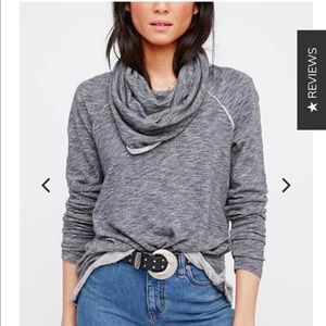 Free People Grey Pullover